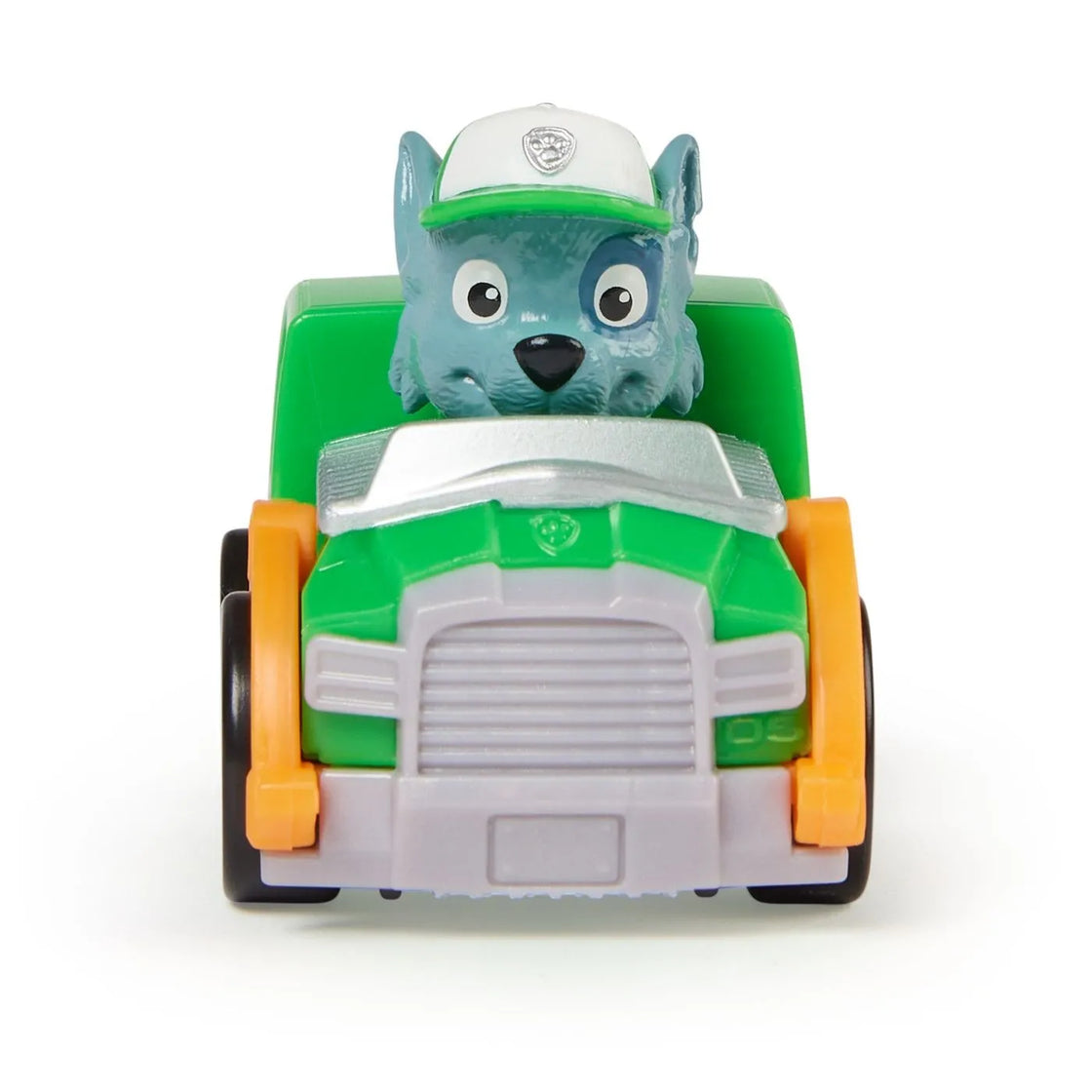 Patrula catelusilor pup squad racers vehicul cu figurina rocky