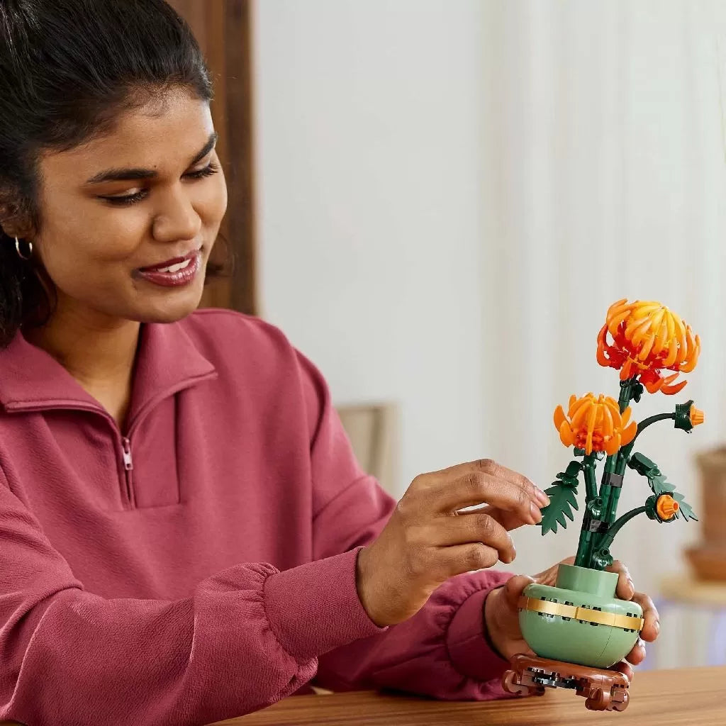 Lego botanical collection crizantema 10368