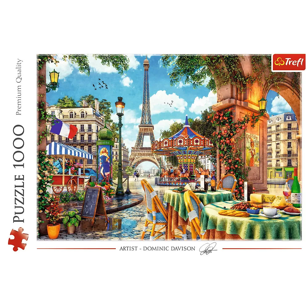 Puzzle trefl 1000 dimineata pariziana