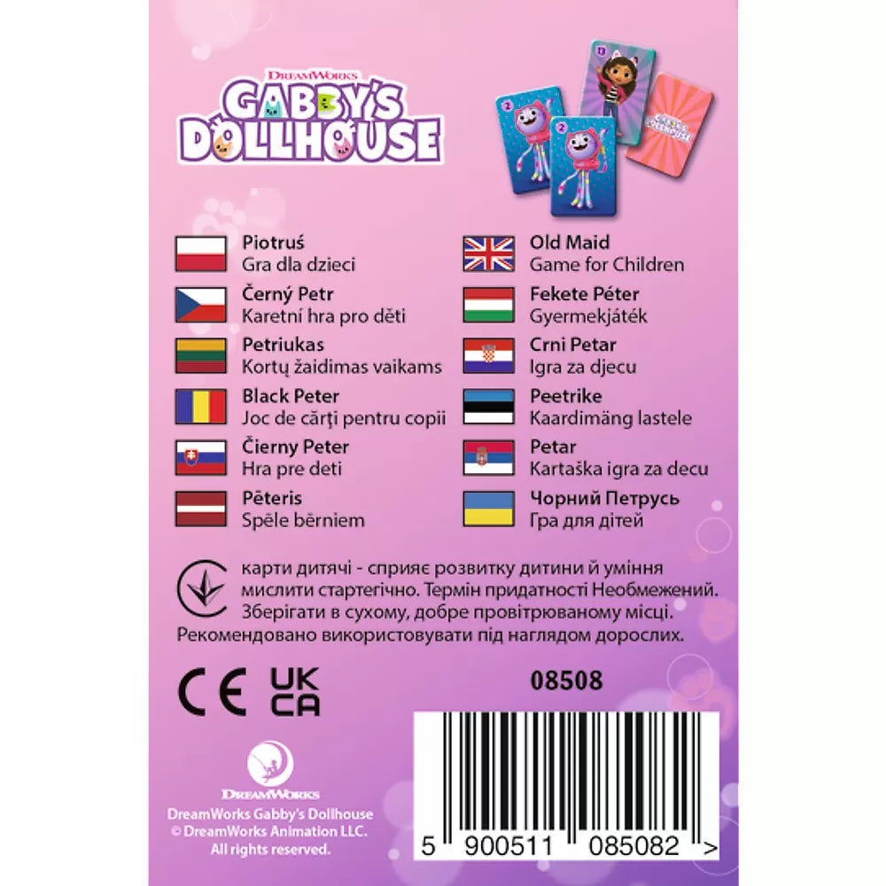 Joc de carti pacalici gabbys dollhouse