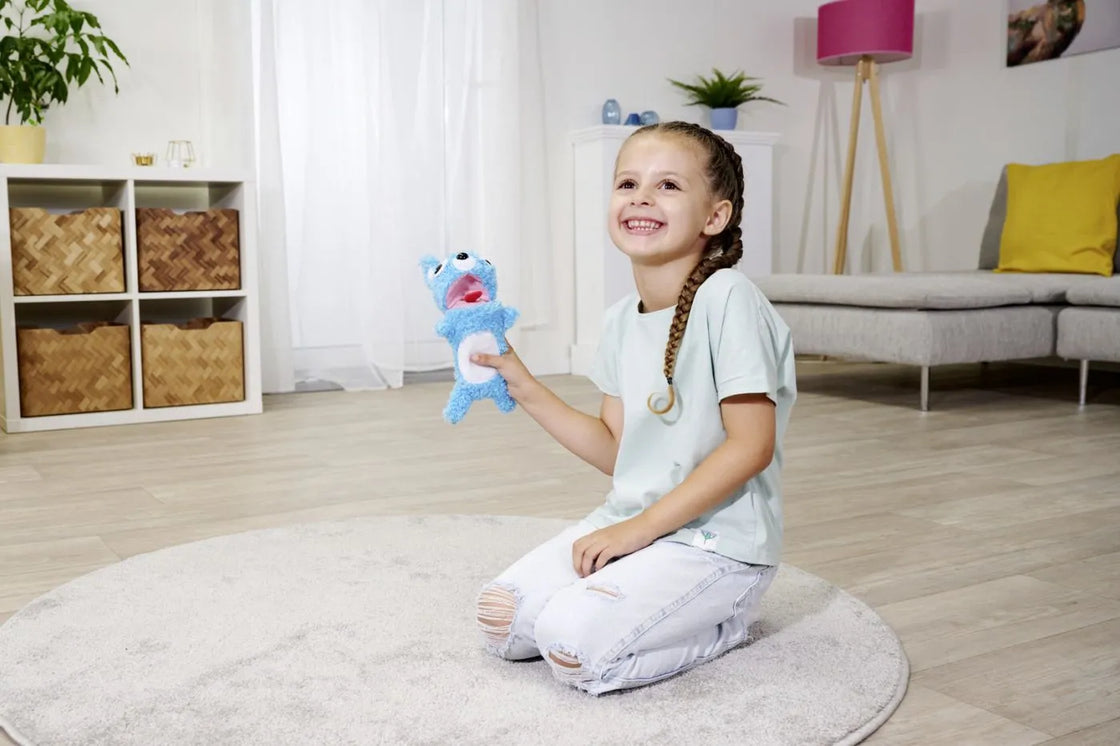 Simba screamerz jucarie plus ursulet albastru