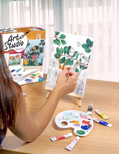 Atelierul de pictura art studio acrylic