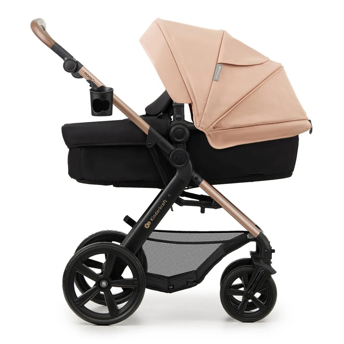 Carucior multifunctional kinderkraft moov 2 eva 4in1 sand beige