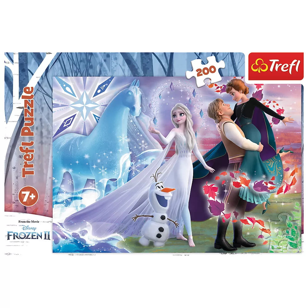 Puzzle trefl 200 frozen2 universul magic