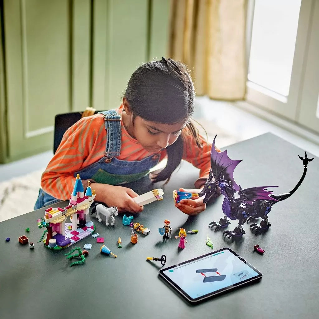 Lego disney princess maleficent sub forma de dragon 43240