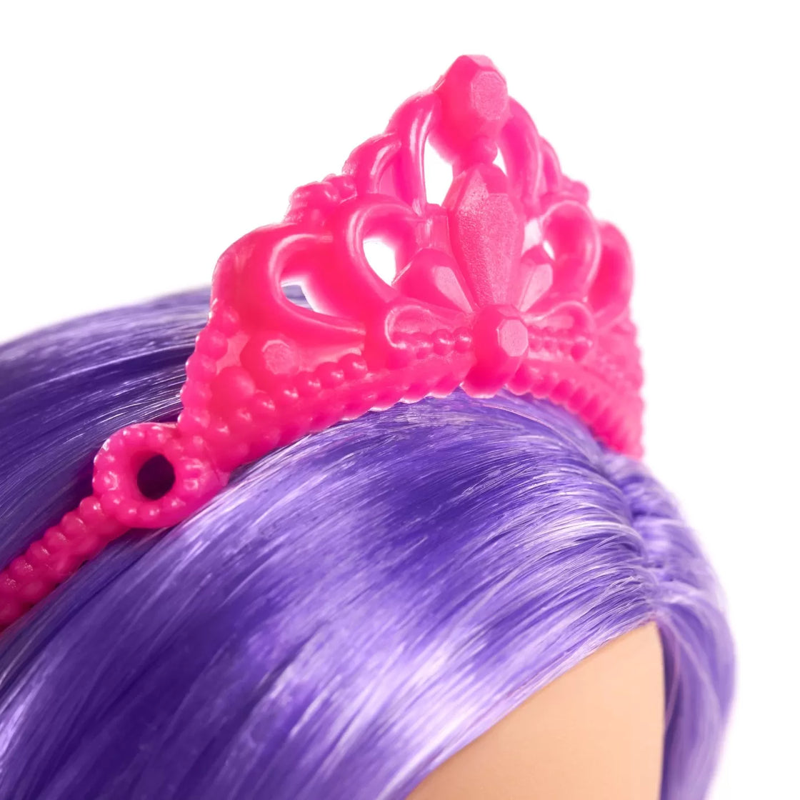 Barbie papusa barbie zana cu par mov
