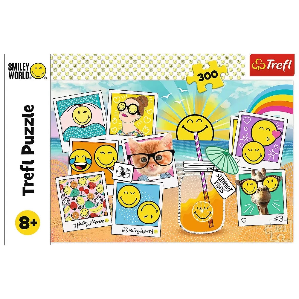 Puzzle trefl 300 zambete din vacanta