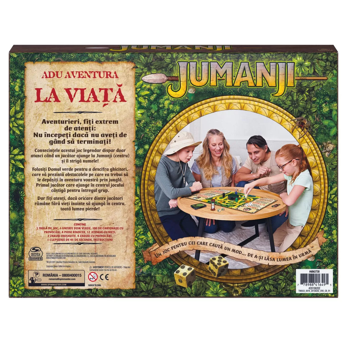 Joc jumanji in limba romana - new
