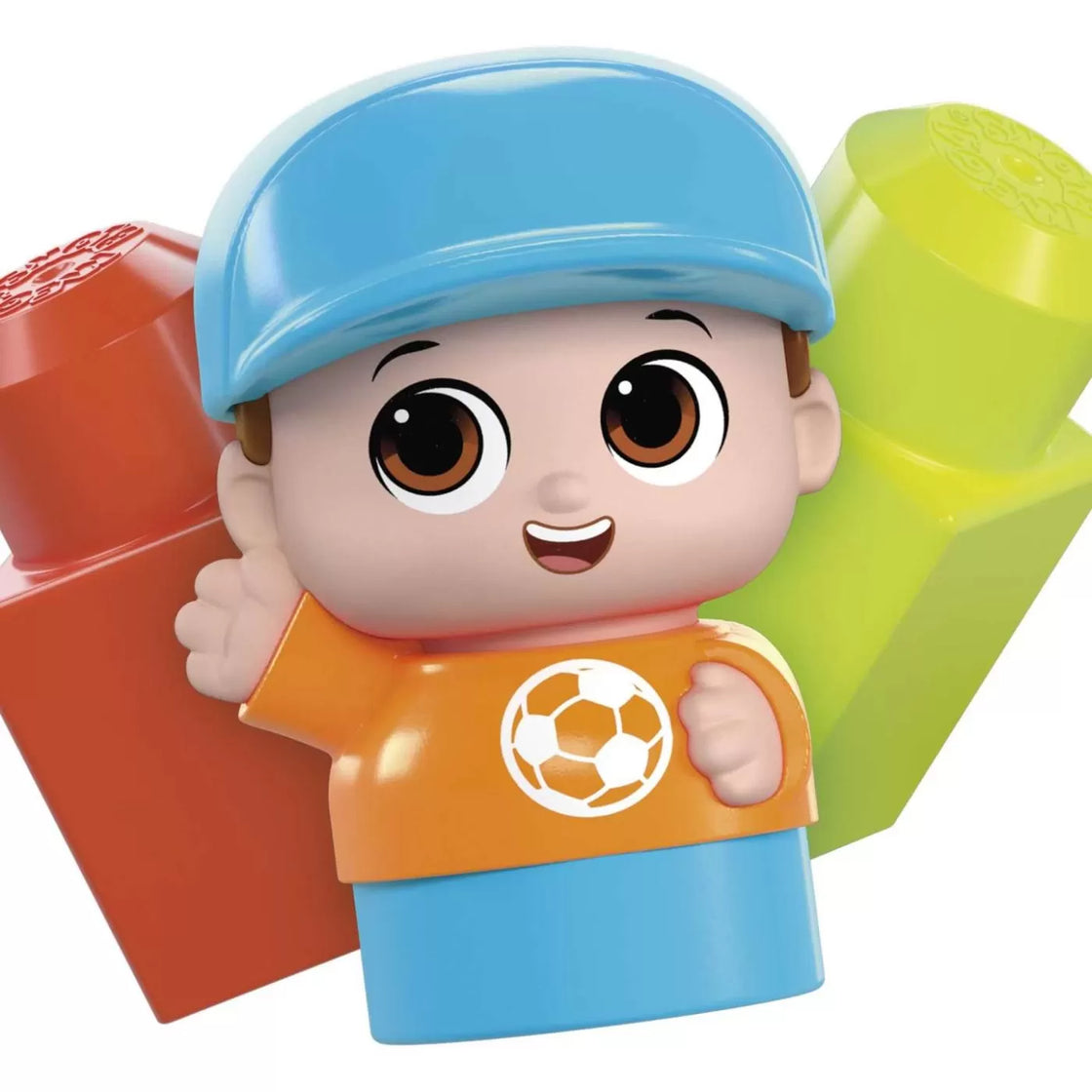 Mega bloks set de constructie 20 piese caruciorul care se invarte