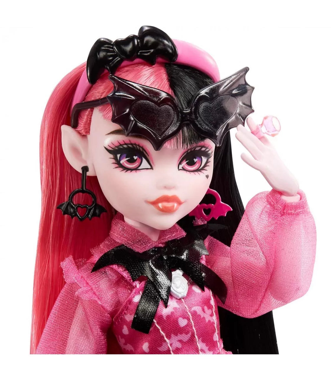 Monster high papusa draculaura cu animalut si accesorii