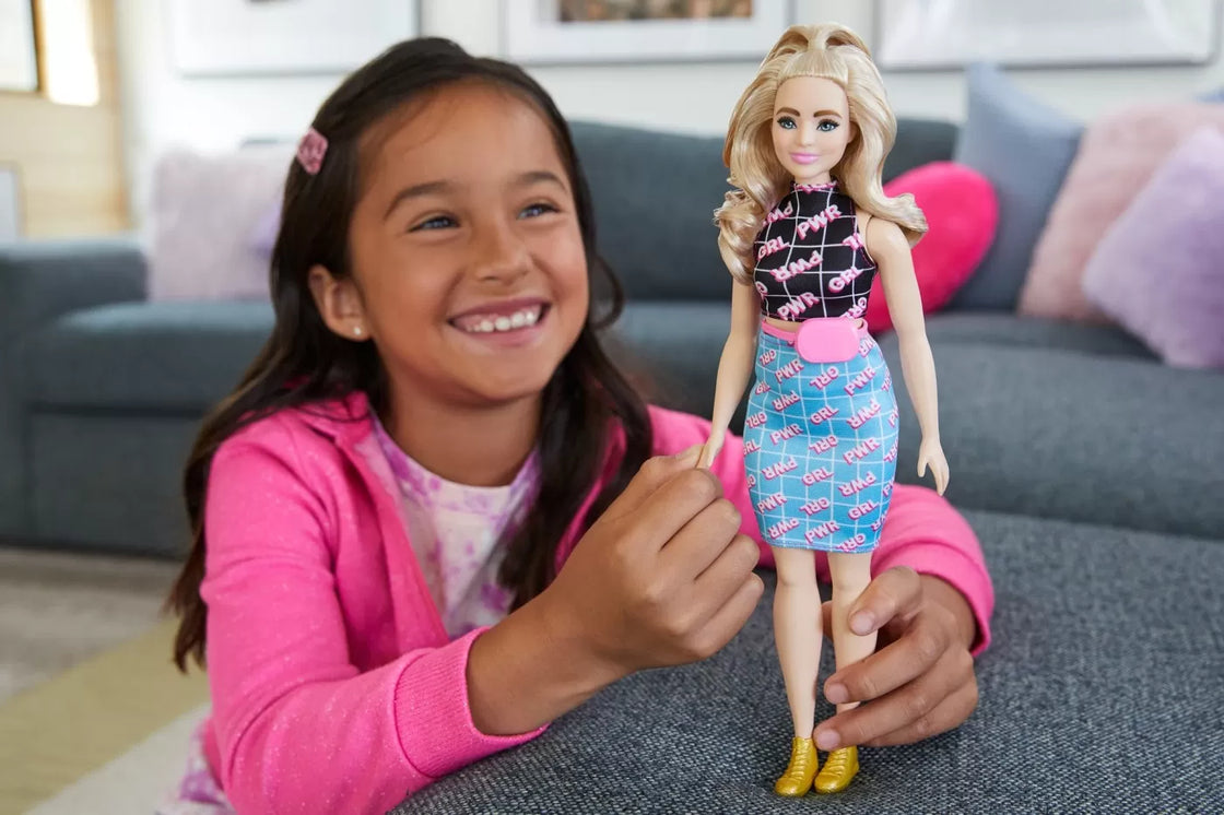 Papusa barbie fashionista blonda