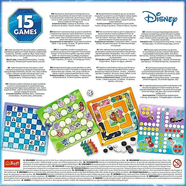 Joc de societate disney colectie 15 jocuri