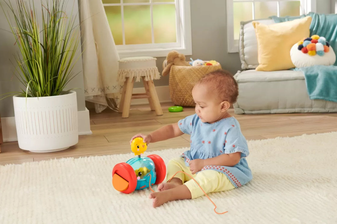 Fisher price jucarie de tras elefantel