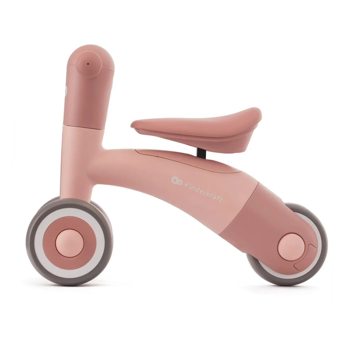 Bicicleta fara pedale kinderkraft minibi pink
