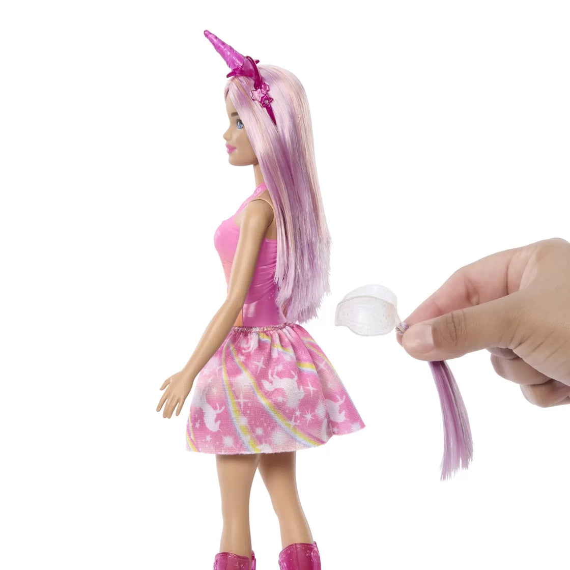Barbie papusa barbie cu accesorii magice de unicorn
