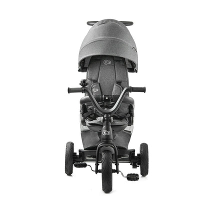 Tricicleta kinderkraft easytwist, platinum grey