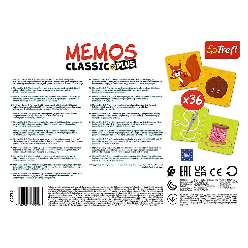 Joc memos classic plus logic