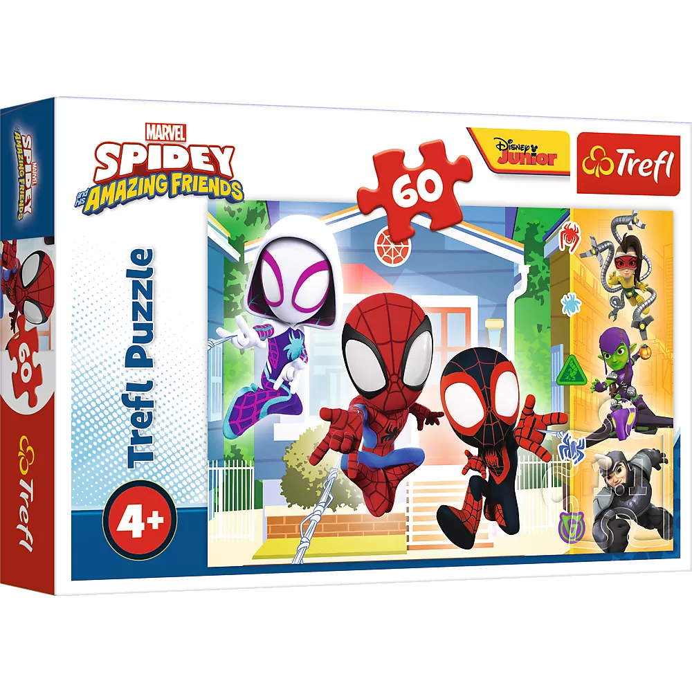 Puzzle trefl 60 lumea lui spidey