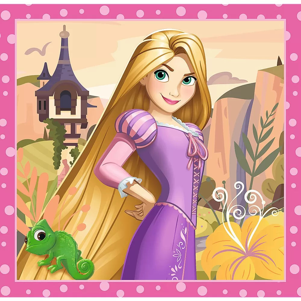 Puzzle trefl 3in1 disney princess flori minunate