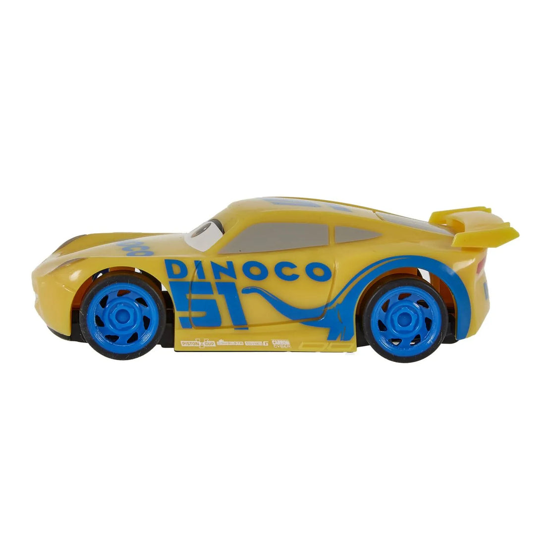 Cars masinuta cu sistem pullback dinoco cruz ramirez scara 1:43