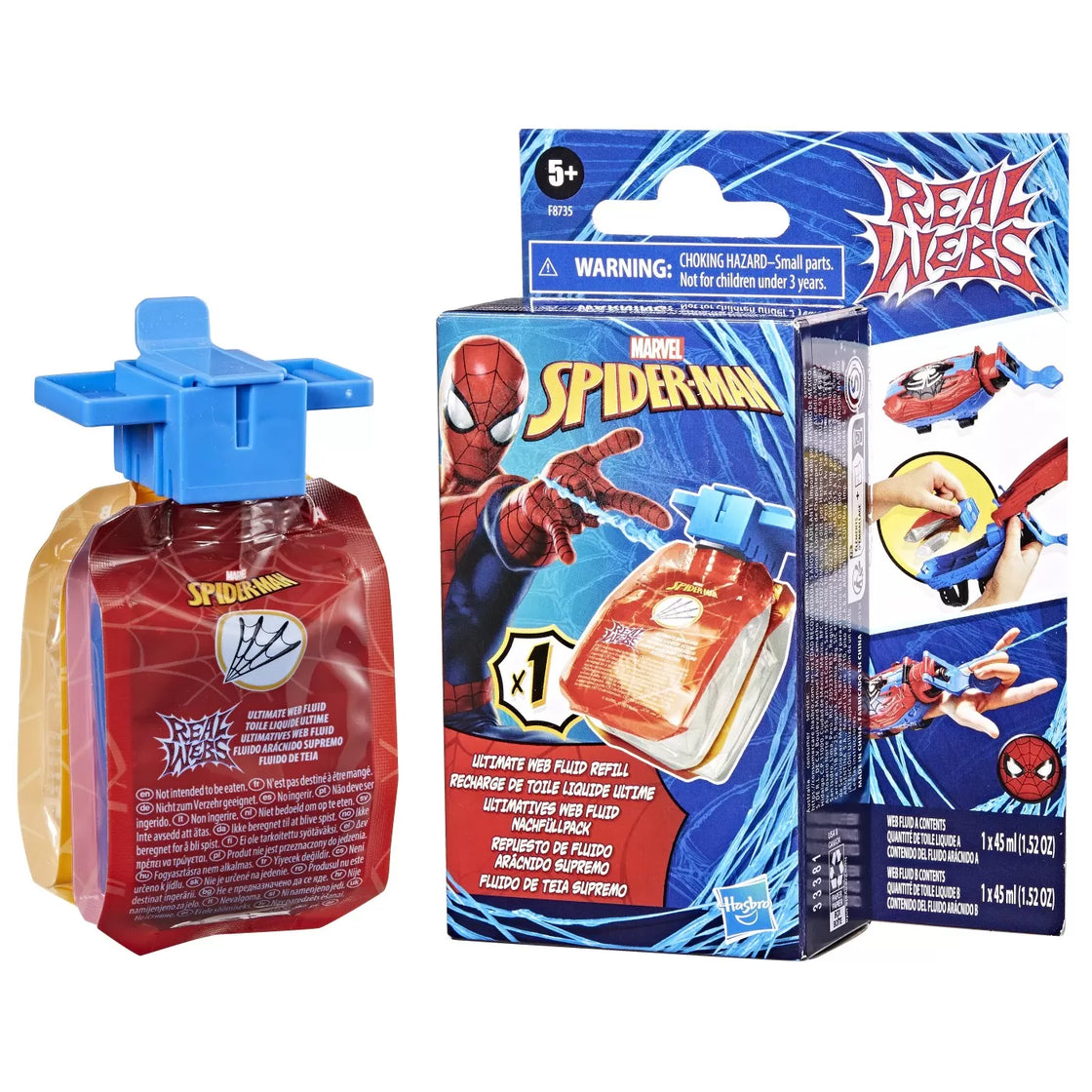 Spiderman rezerva panza de paianjen