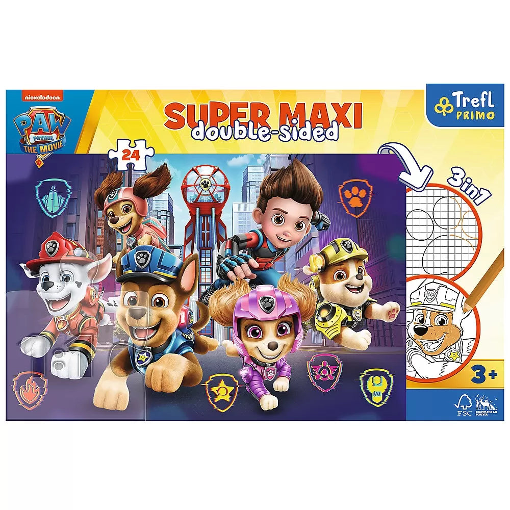Puzzle trefl primo 24 super maxi patrula catelusilor echipa cateilor