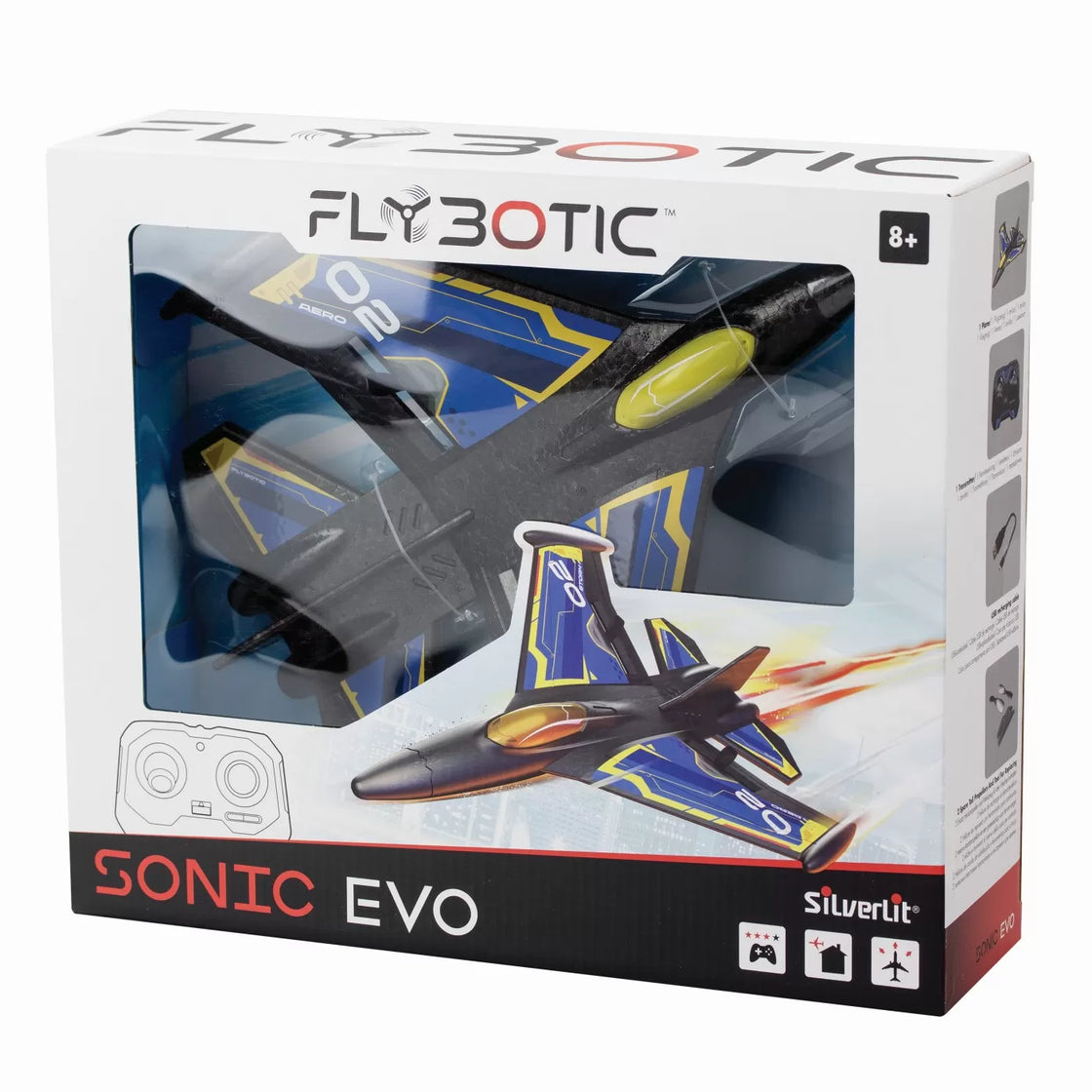 Silverlit fly botic avion cu telecomanda sonic evo