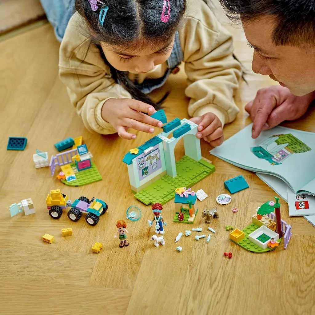 Lego friends clinica veterinara pentru animale de ferma 42632
