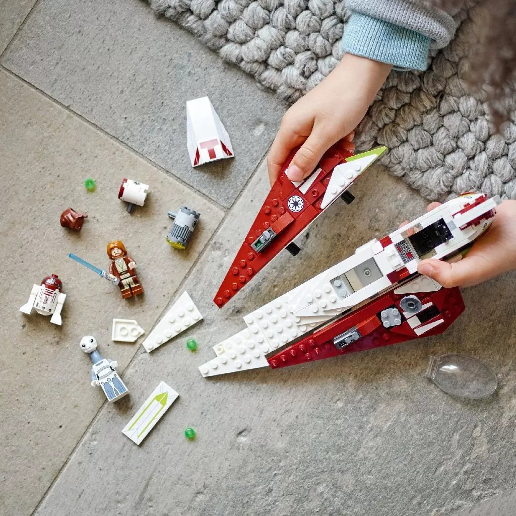 Lego star wars jedi starfighterul lui obi-wan kenobi 75333