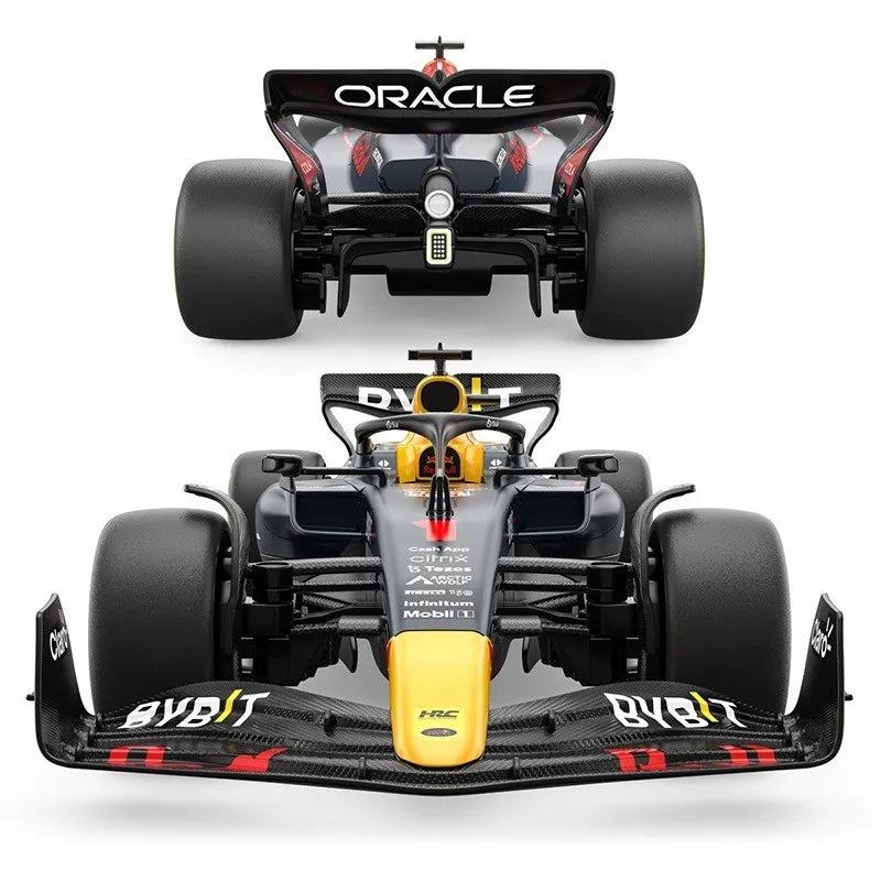 Masinuta construibila cu telecomanda red bull f1 rb19 scara 1 la 16