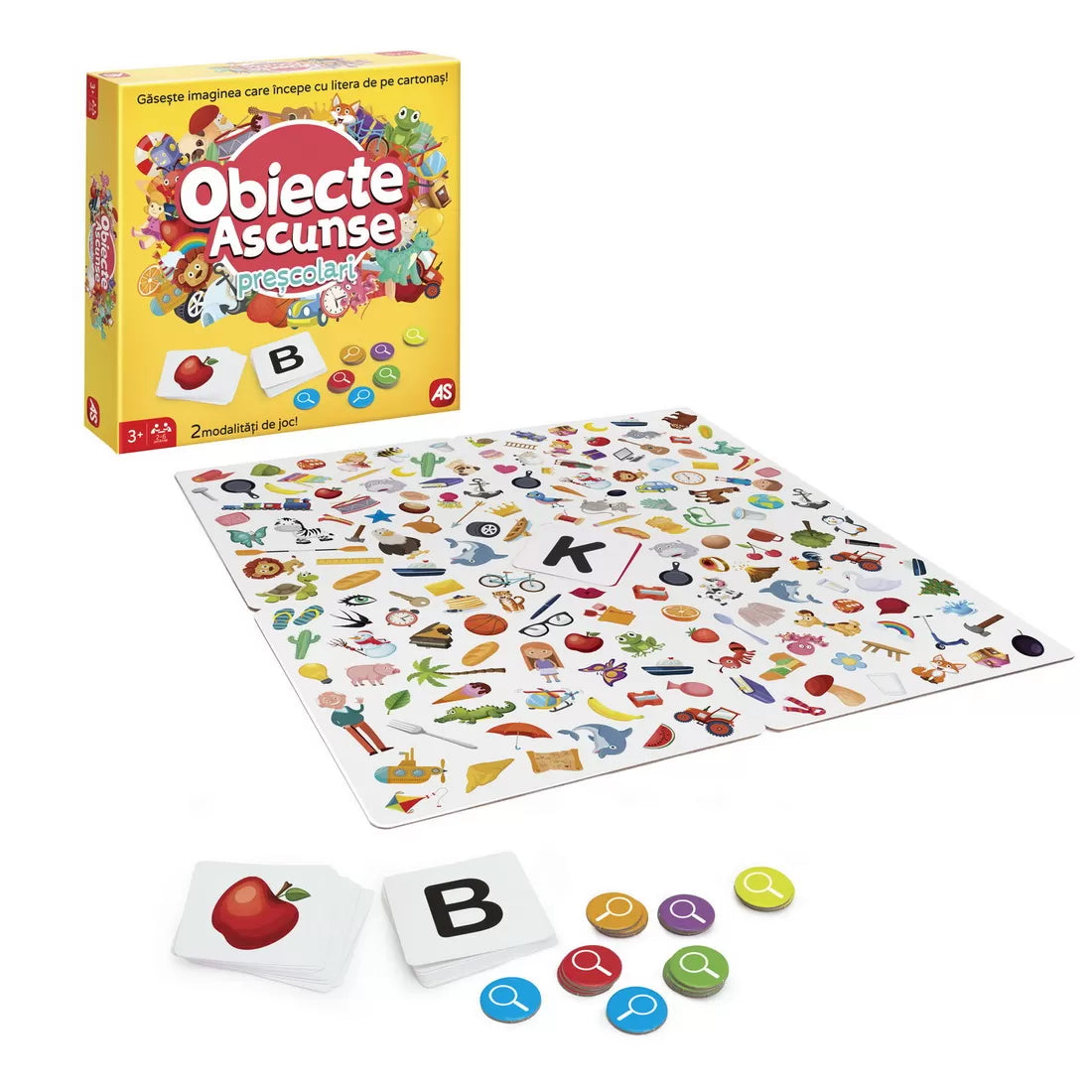 Joc obiecte ascunse prescolari