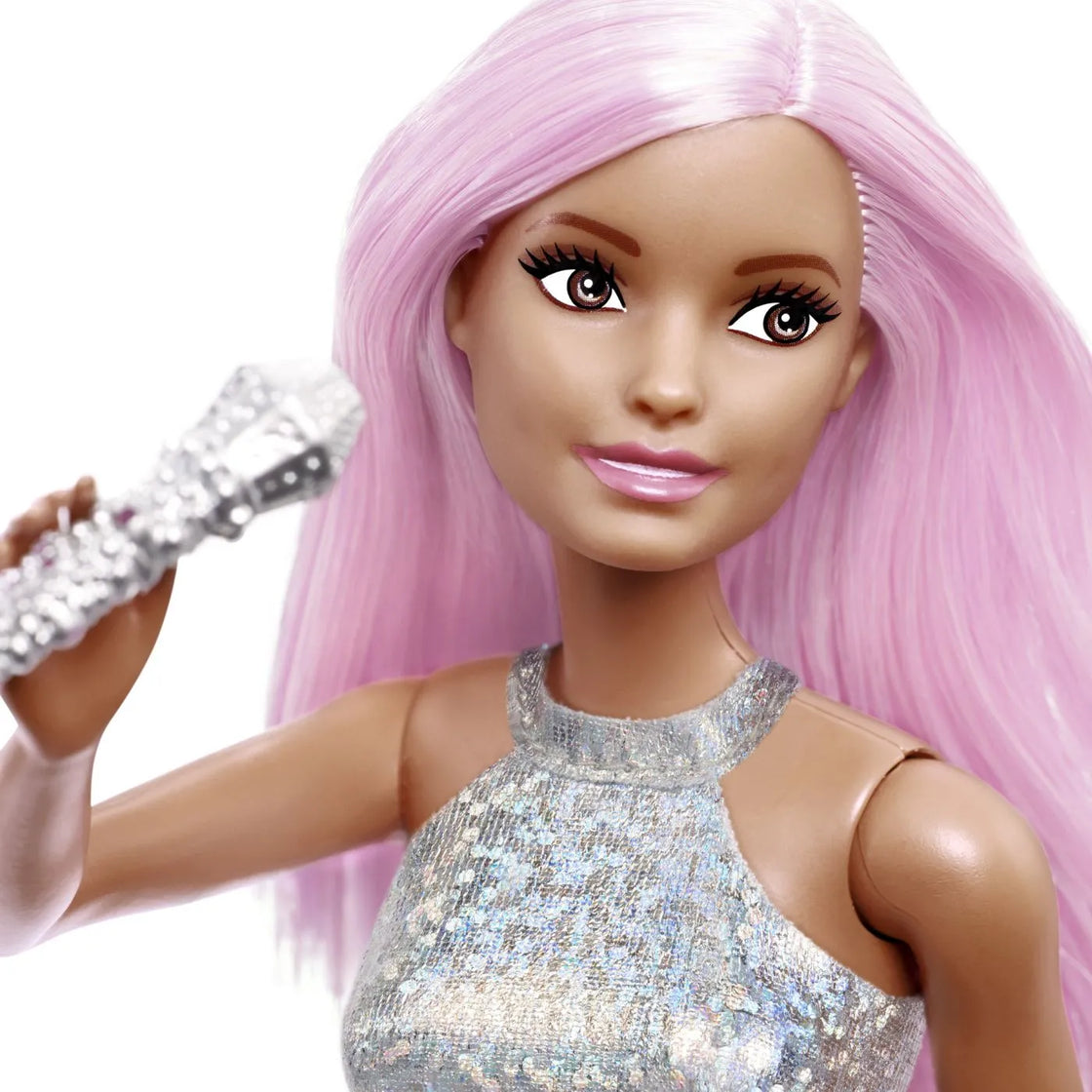 Barbie papusa barbie you can be set barbie star pop si microfon