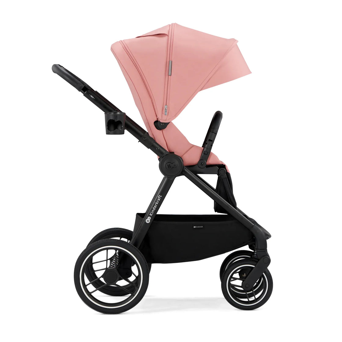 Carucior multifunctional kinderkraft nea, 2 in 1, ash pink