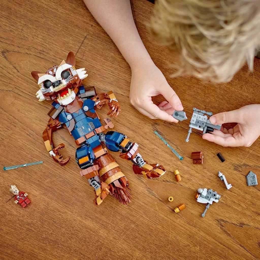 Lego marvel super heroes rocket si bebelusul groot 76282