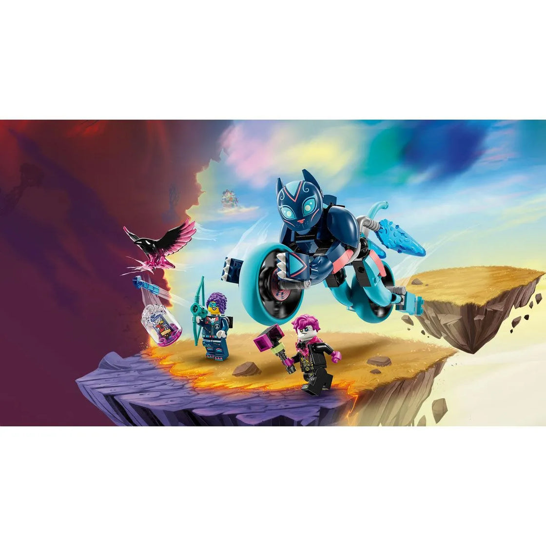 Lego dreamzzz motocicleta pisica a lui zoey 71479