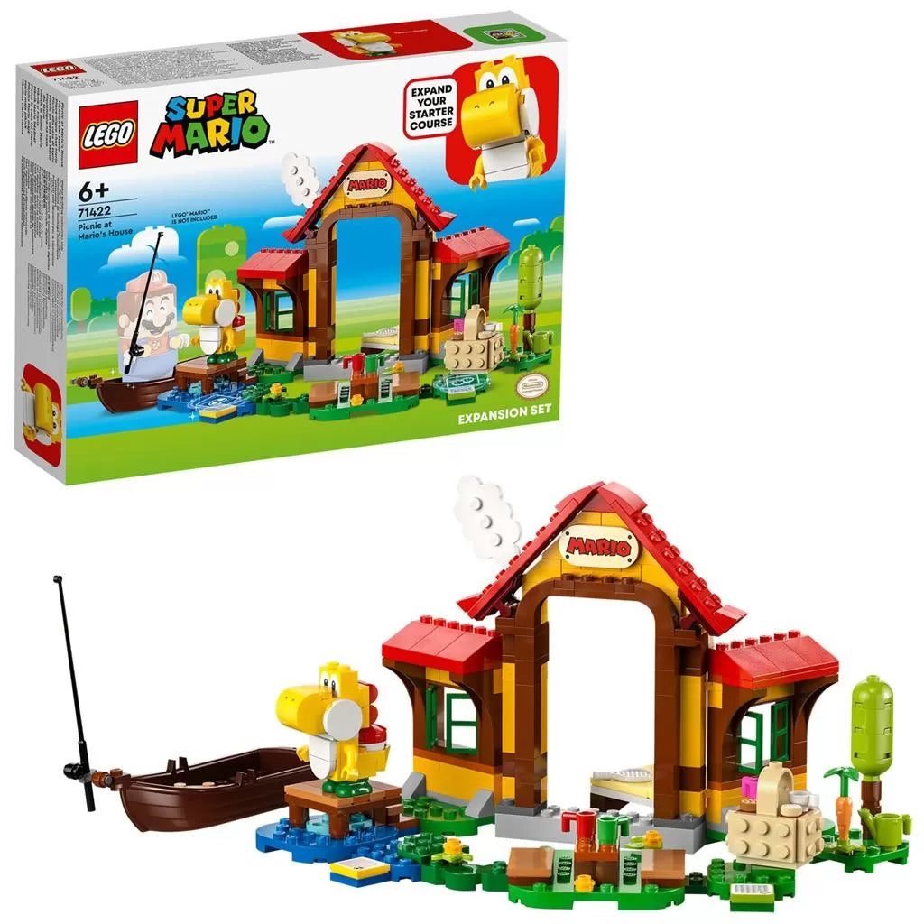 Lego super mario set de extindere picnic la casa lui mario 71422