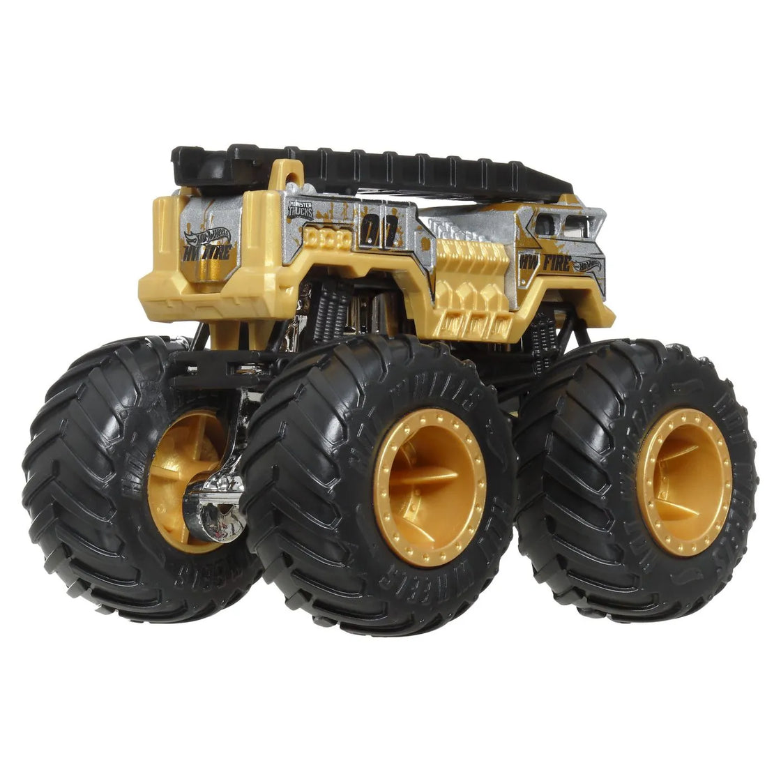 Hot wheels monster truck si masinuta metalica 5 alarm