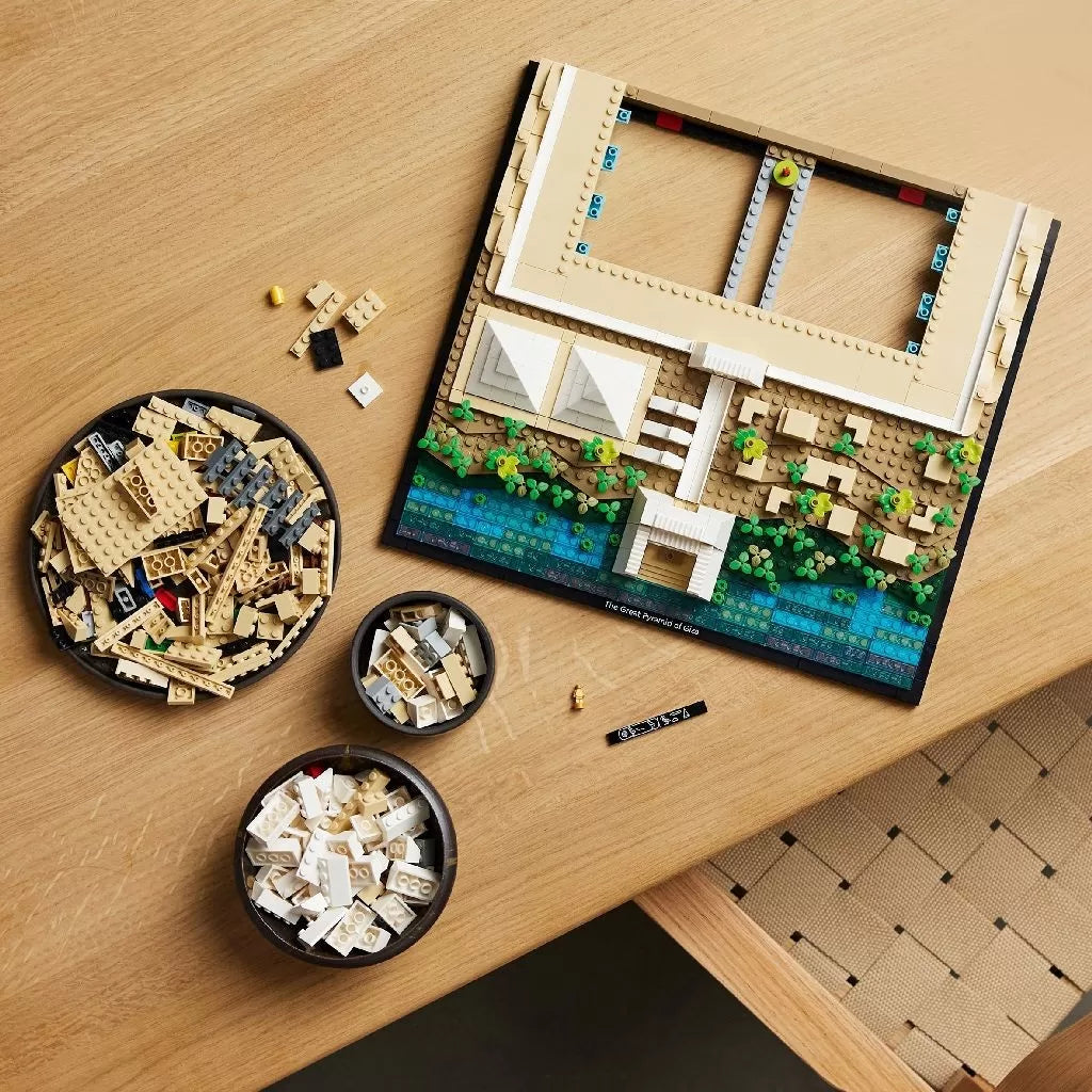 Lego architecture marea piramida din giza 21058