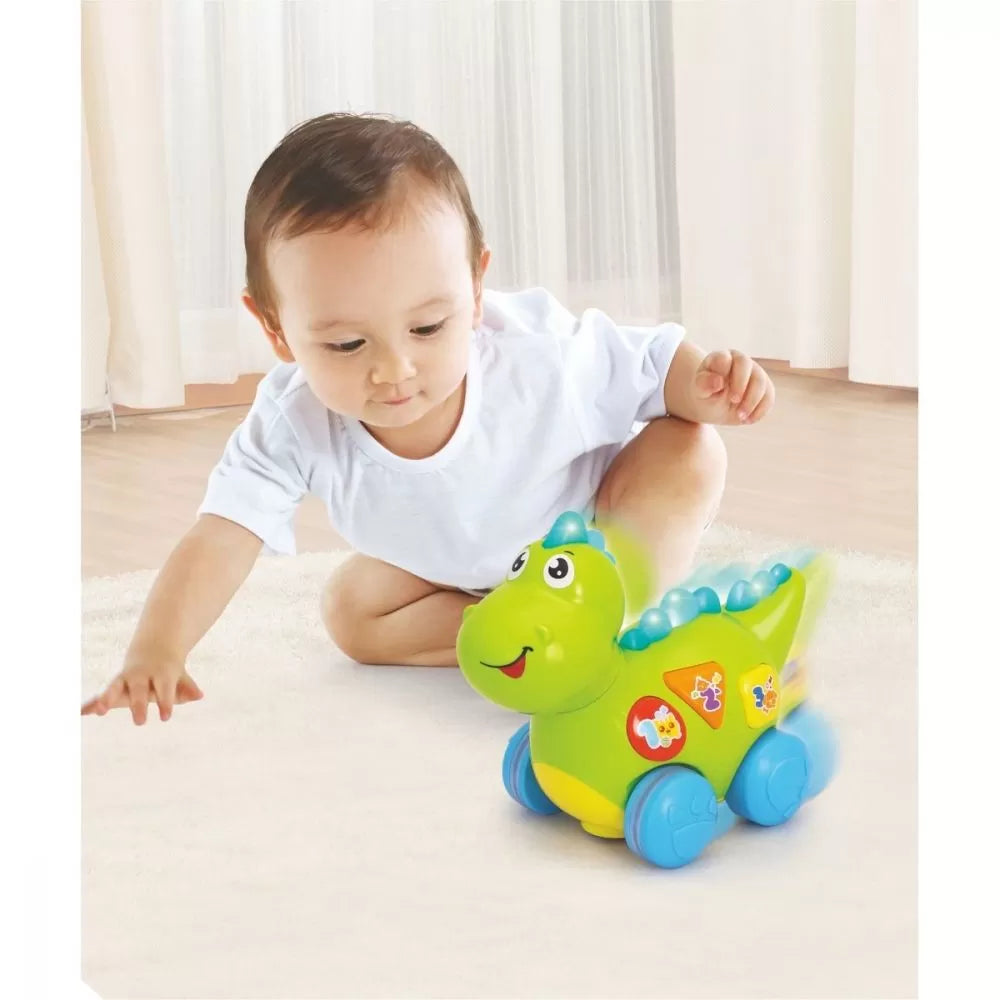 Baby dinozaurul interactiv cu miscari melodii si lumini