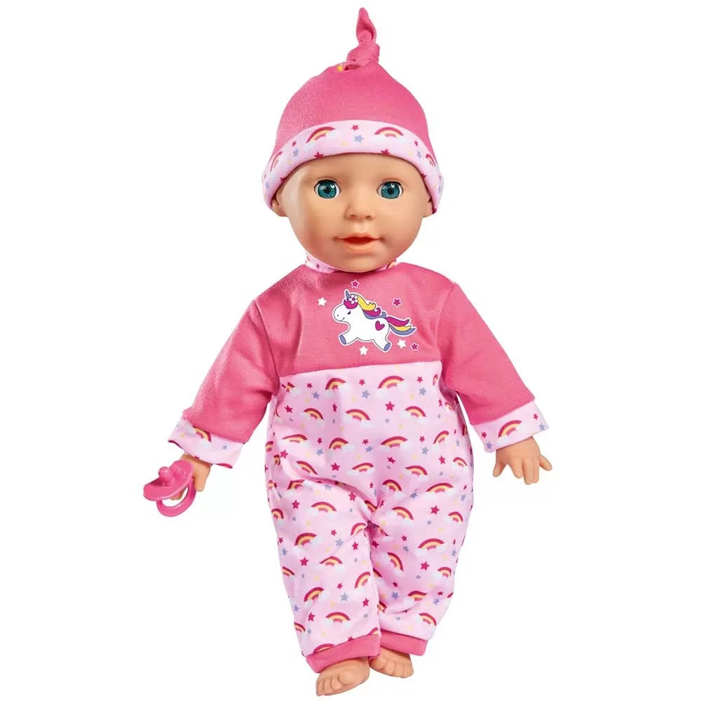 Papusa bebelus laura 38cm cu sunete