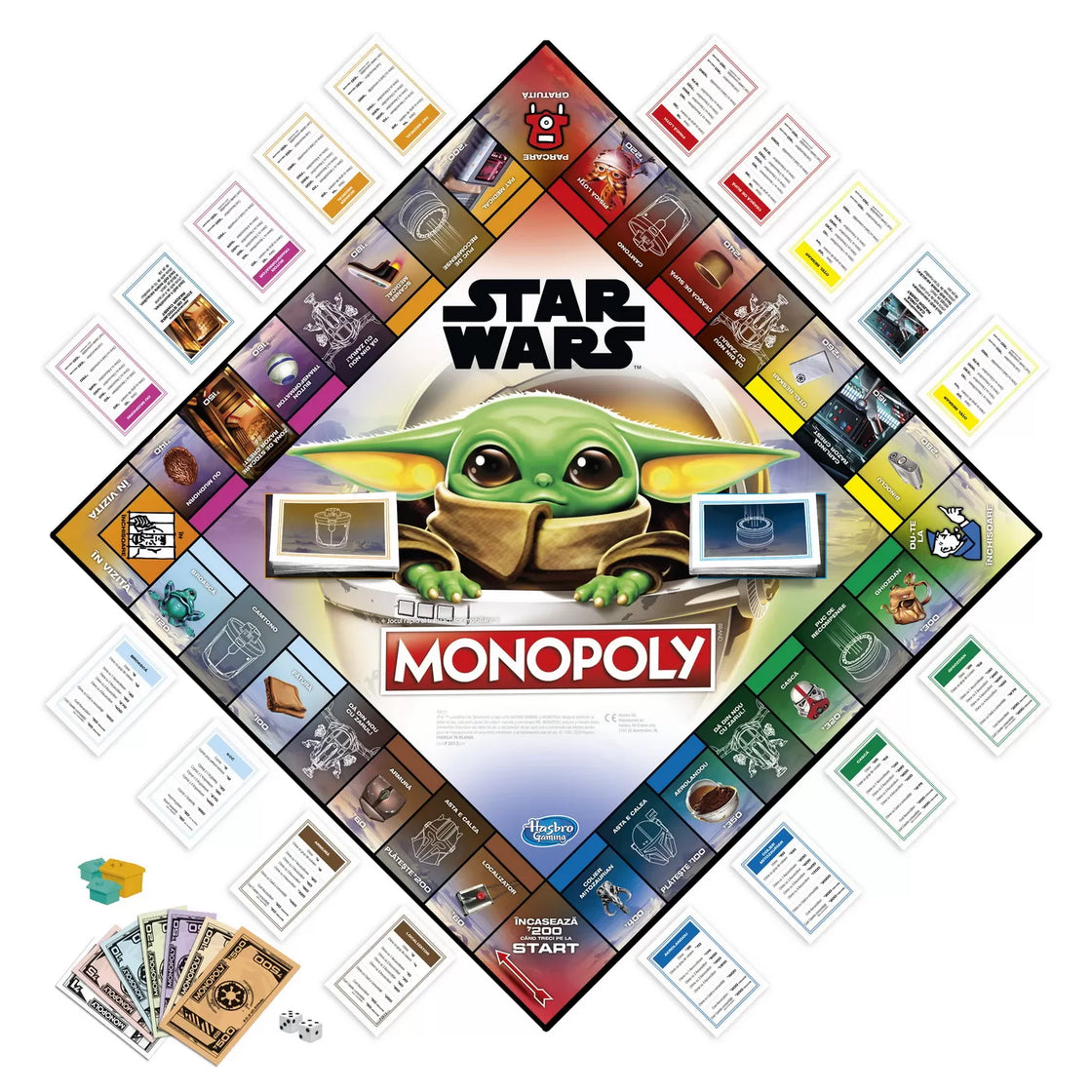 Monopoly starwars the child baby yoda
