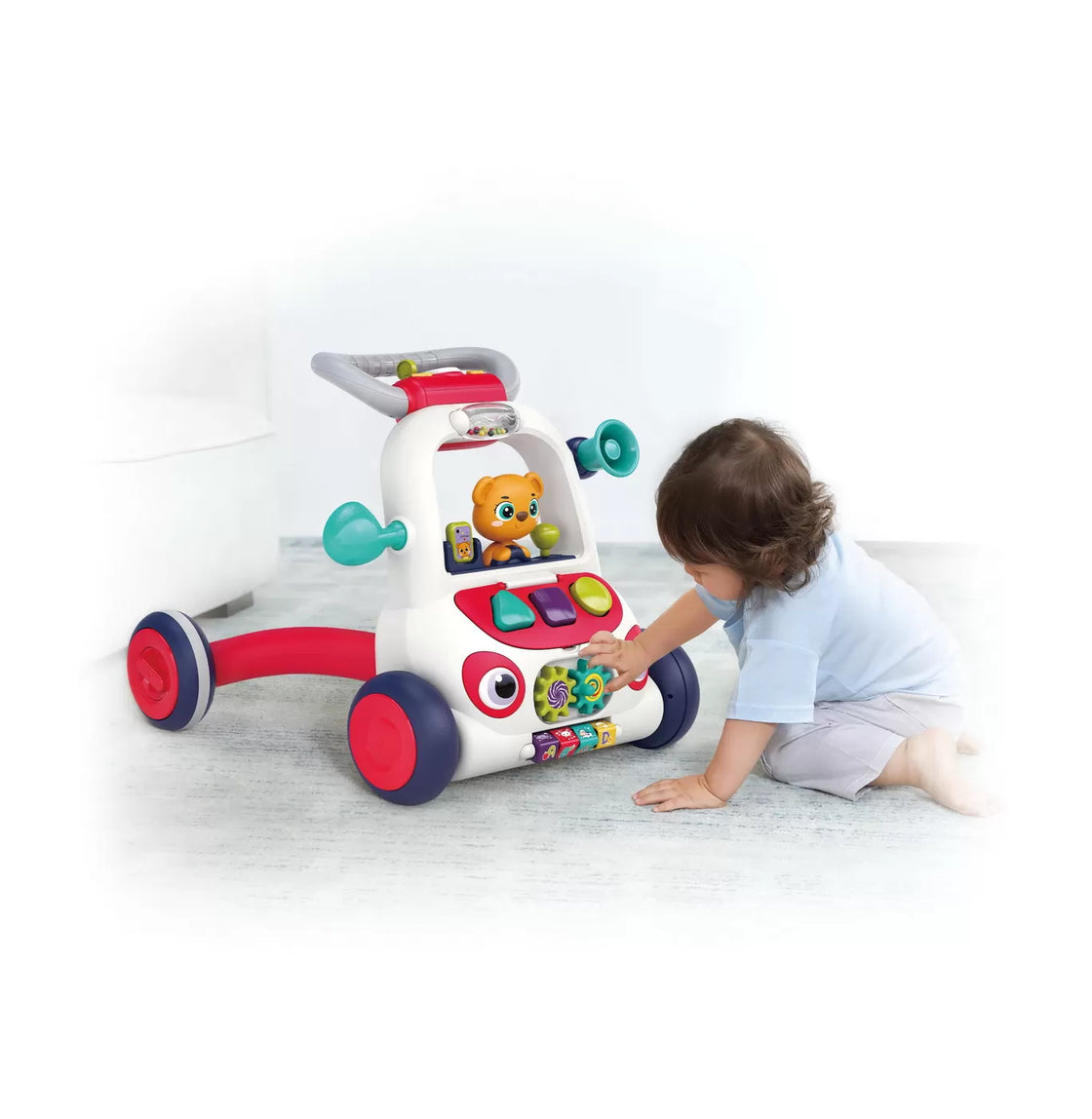 Antemergator multicolor si centru cu activitati interactive