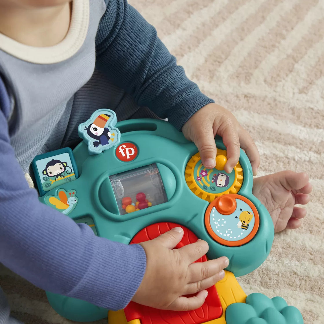 Fisher price animal friends centru de activitati casuta din copac