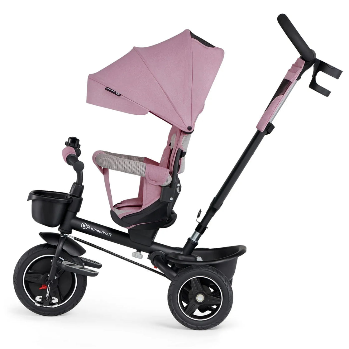 Tricicleta kinderkraft spinstep, pink