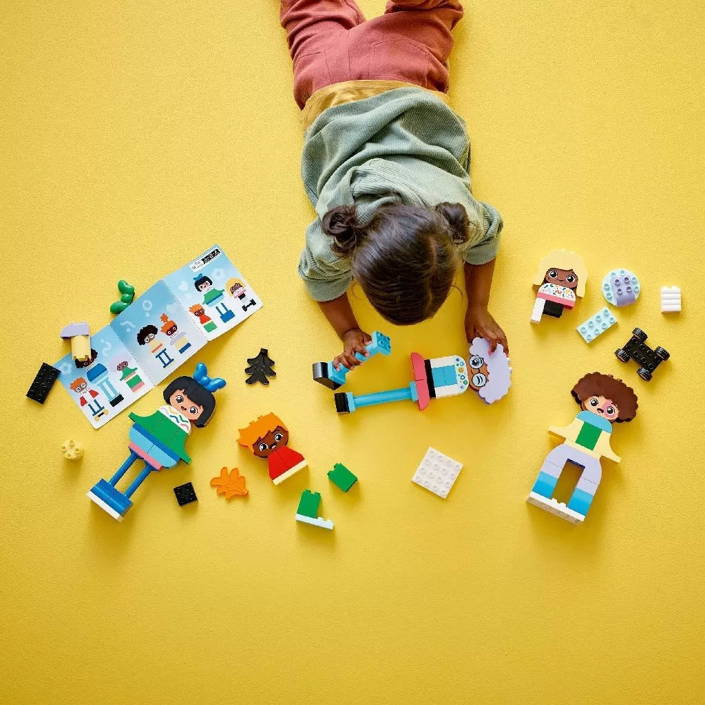 Lego duplo oameni construibili cu emotii mari 10423
