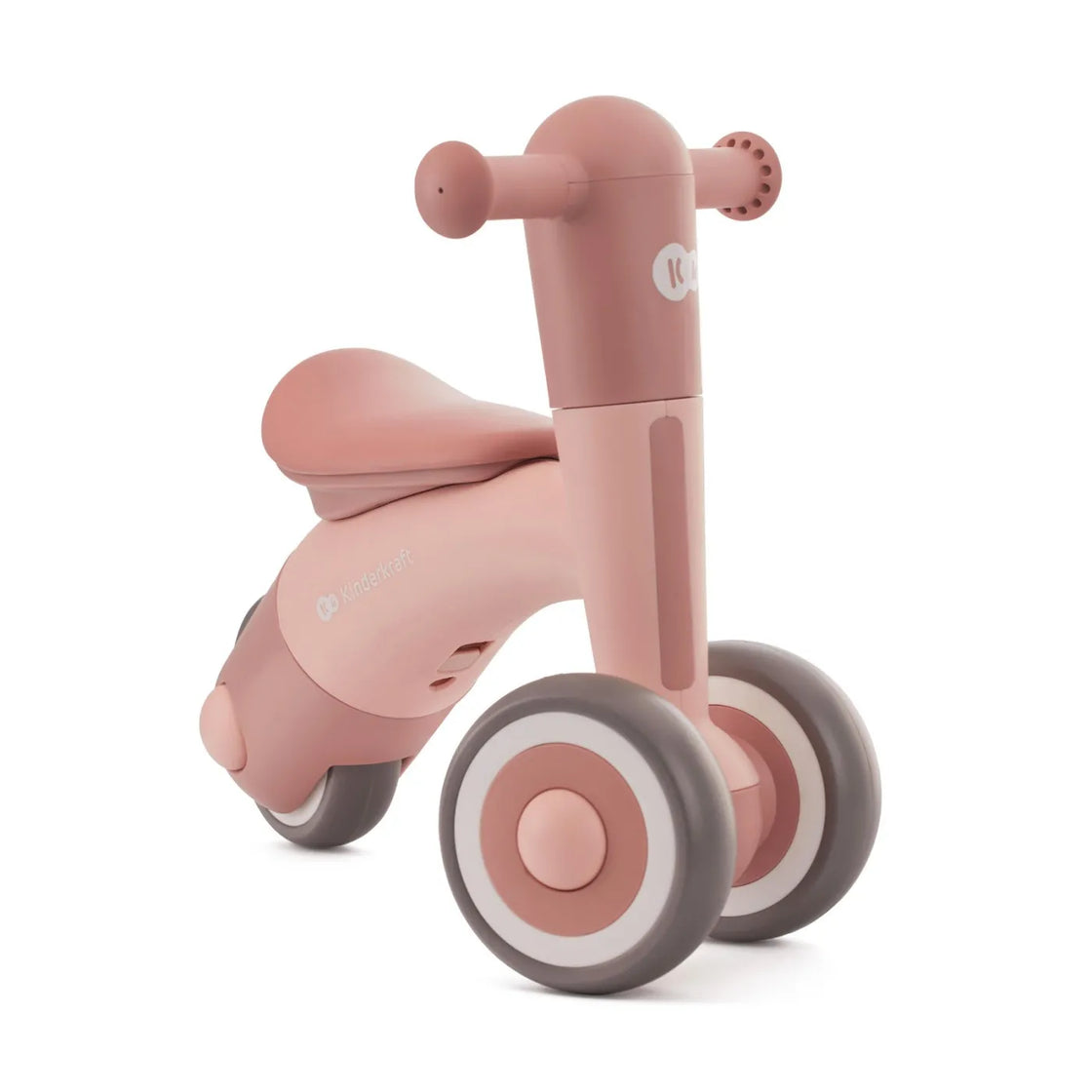 Bicicleta fara pedale kinderkraft minibi pink