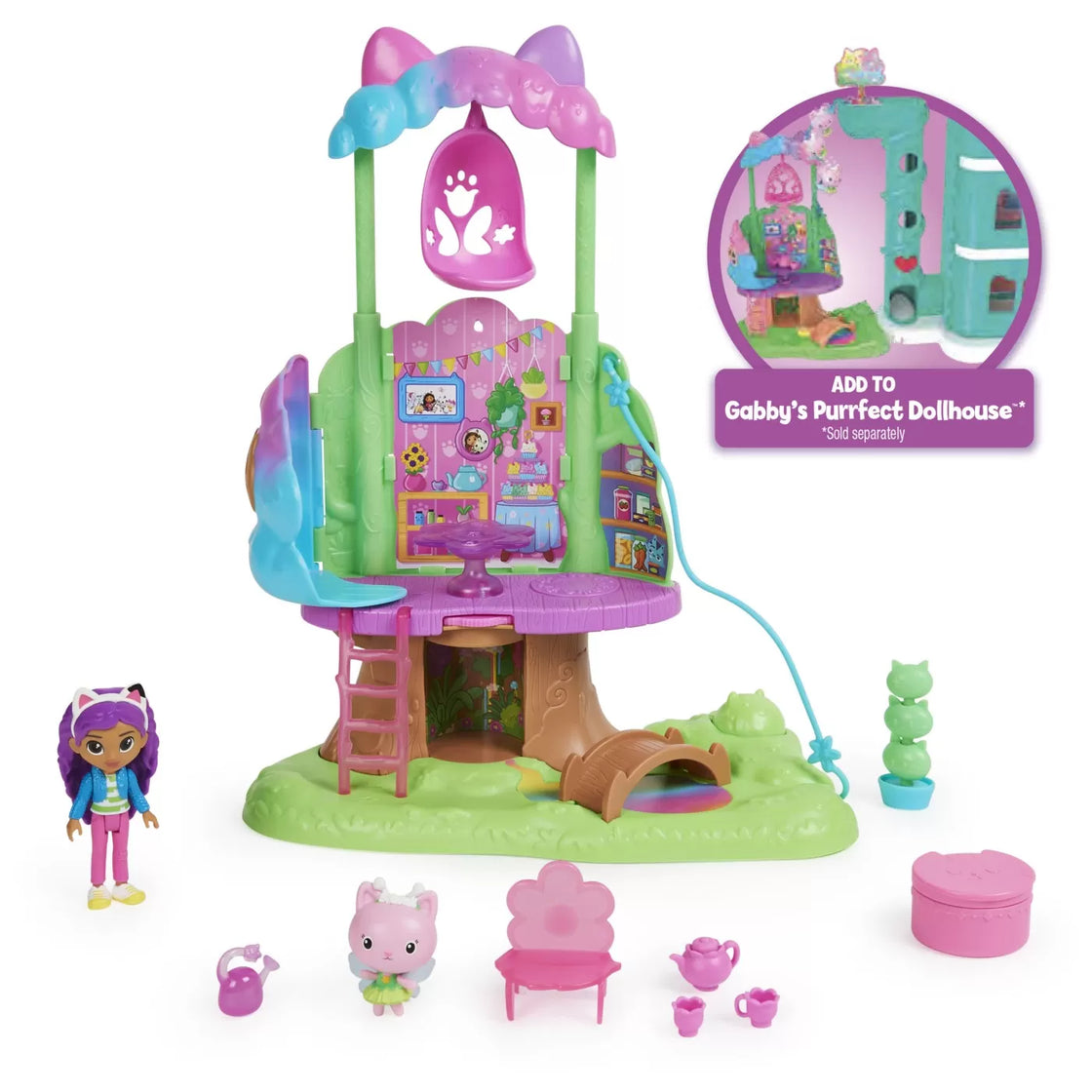 Gabbys dollhouse casuta din copac