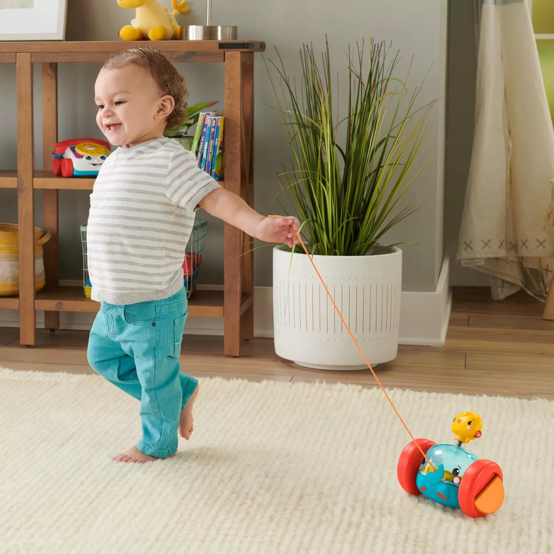 Fisher price jucarie de tras elefantel