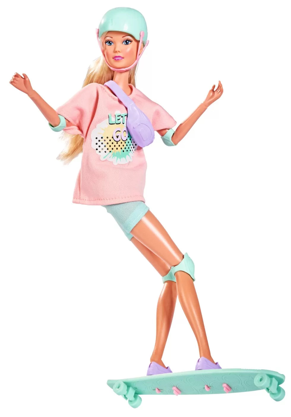 Steffi love papusa steffi cu longboard
