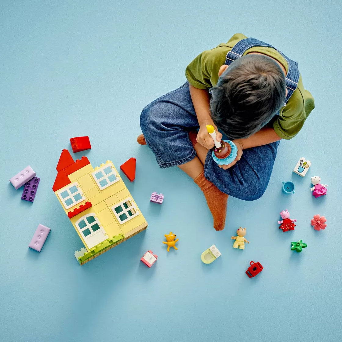 Lego duplo casa aniversara a purcelusei peppa 10433